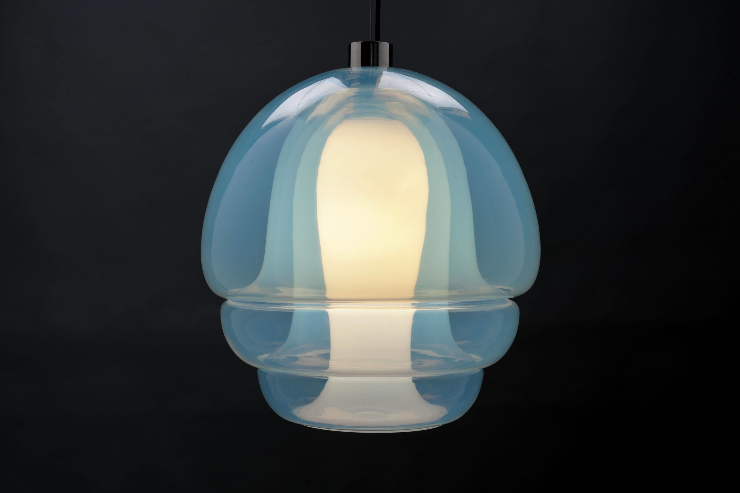 Vintage Opaline Hanglamp, LS134
