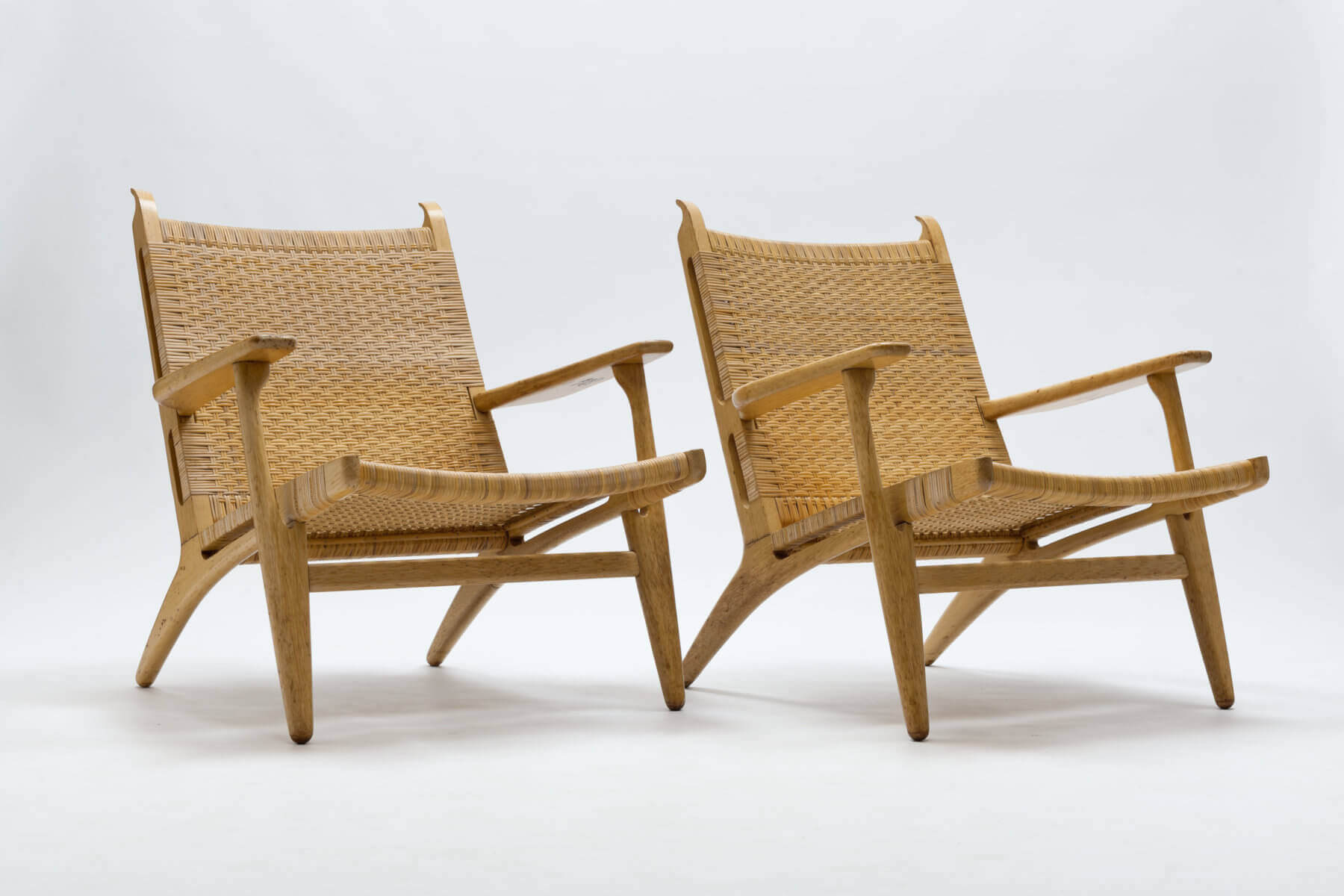 Vintage CH27 Lounge Chairs