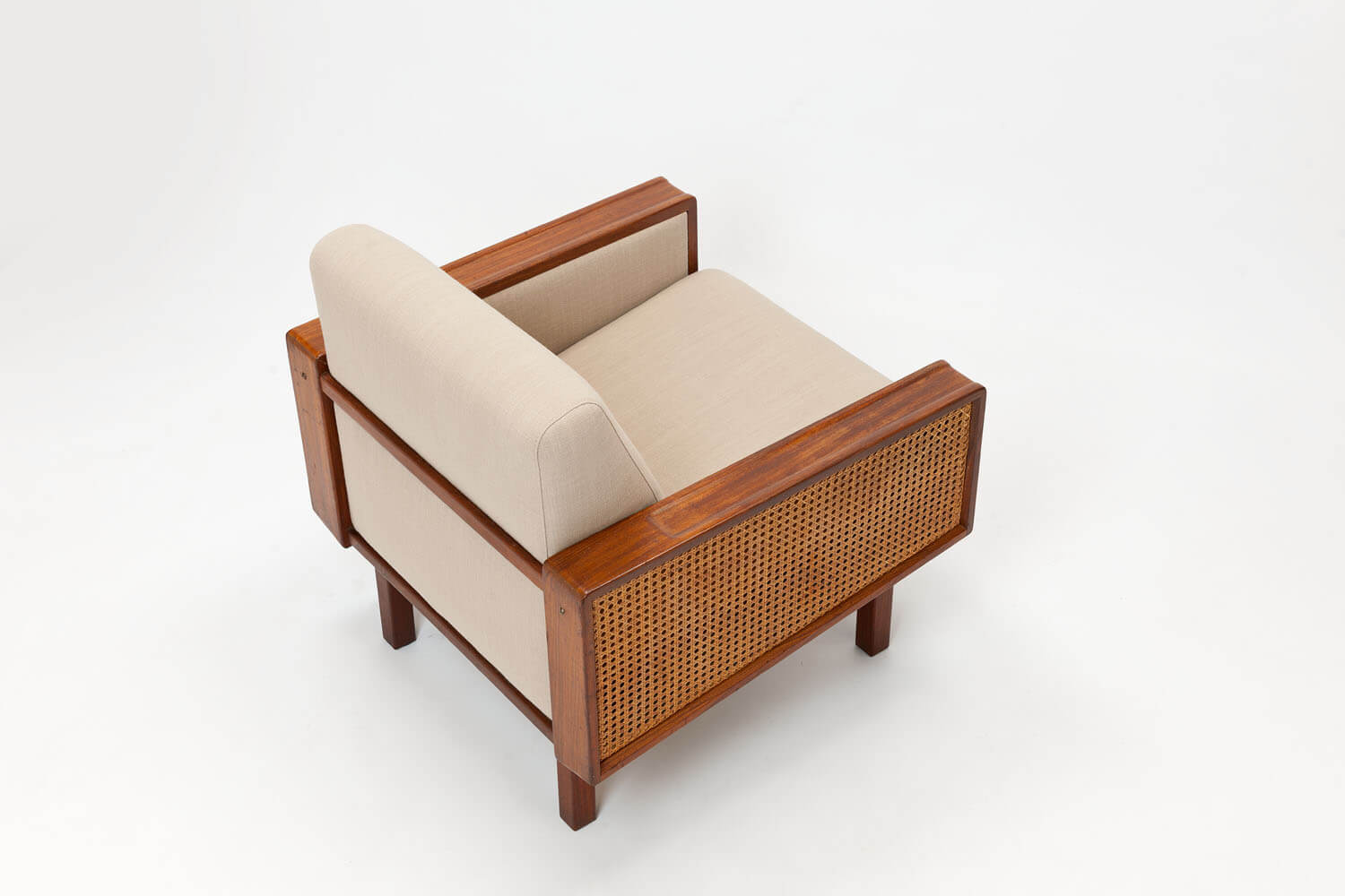 Vintage ‘Brasil’ Cane & Teak Chair