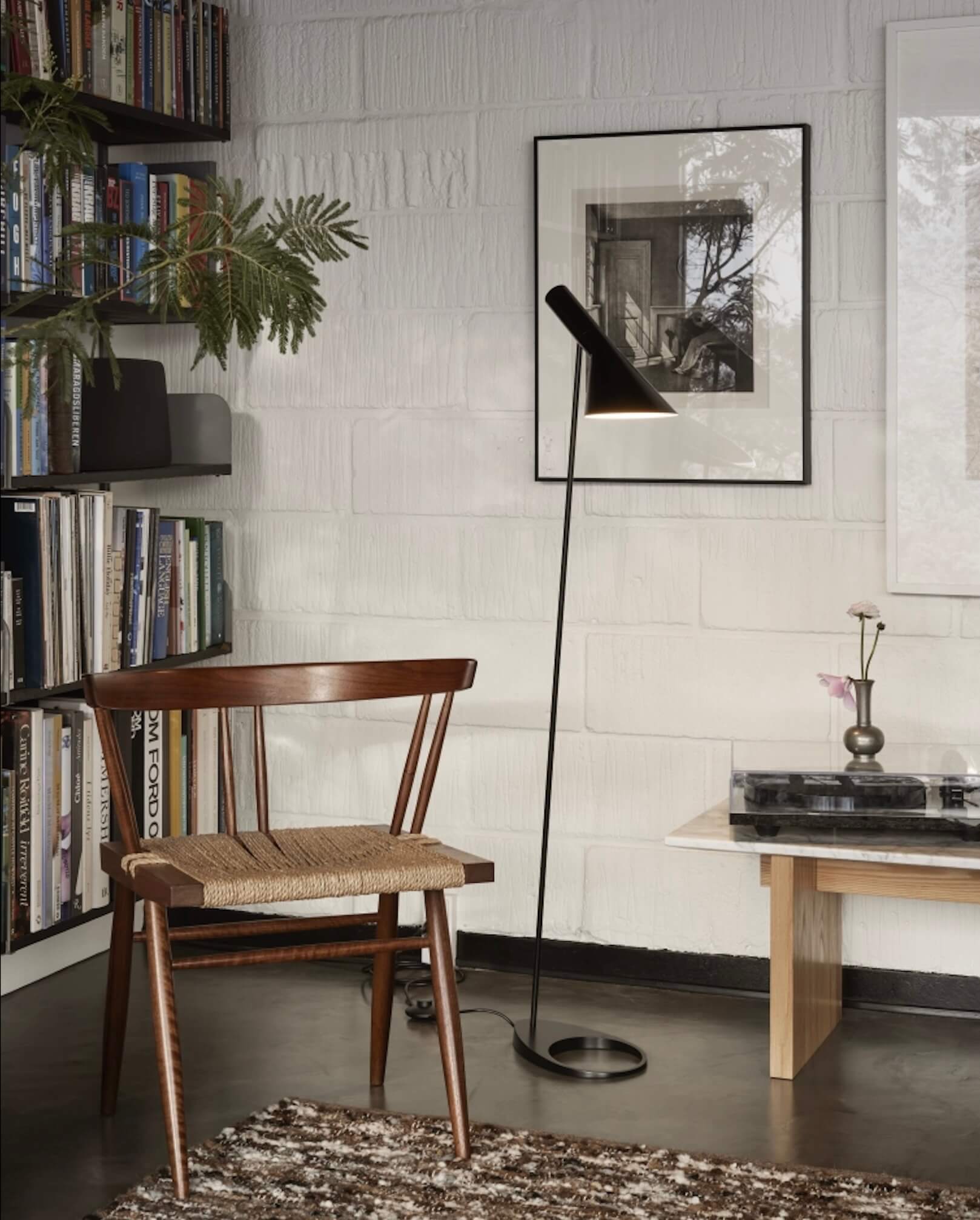 AJ Staande lamp ZWART