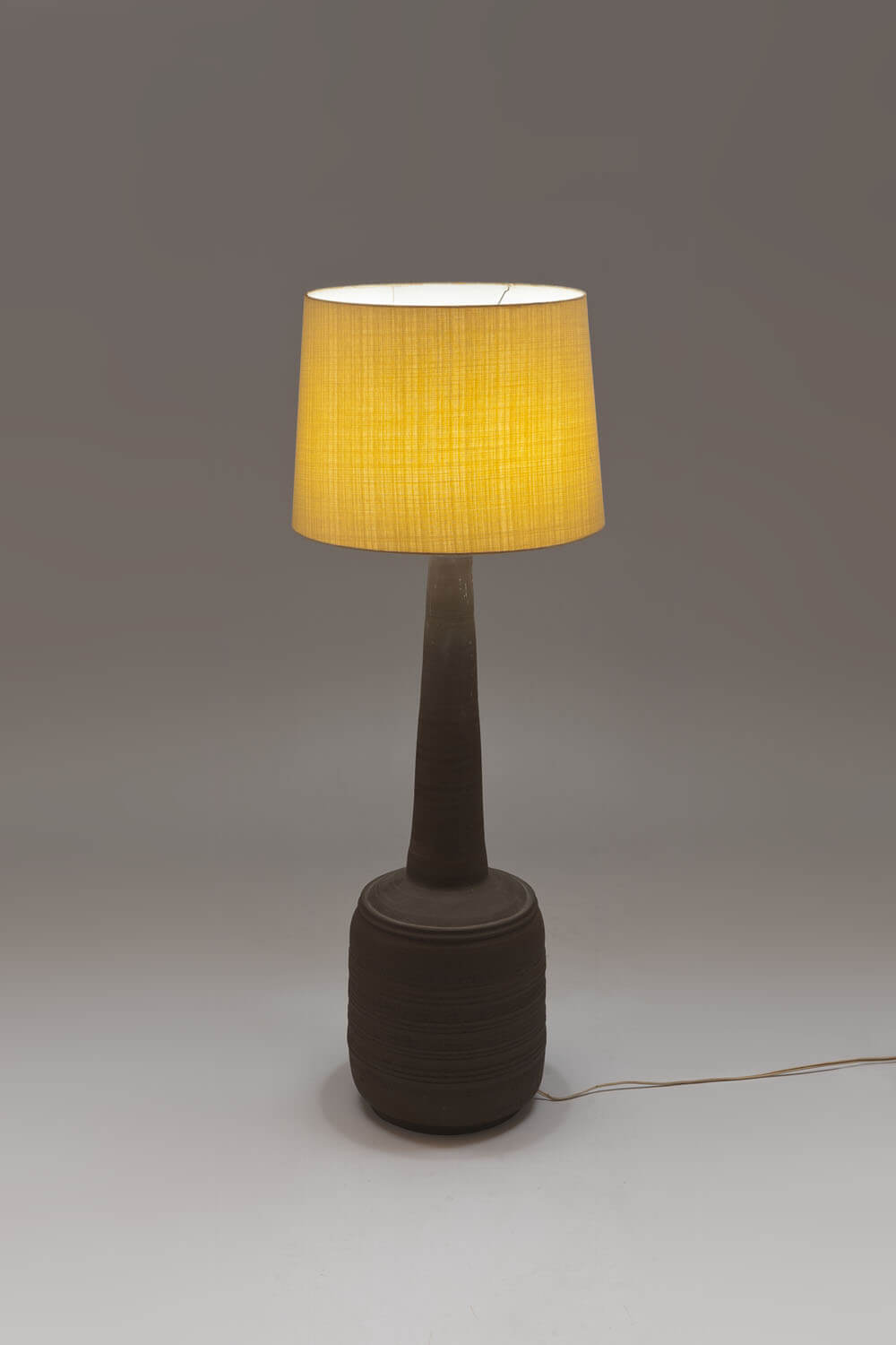 Vintage Deens Keramieken vloerlamp