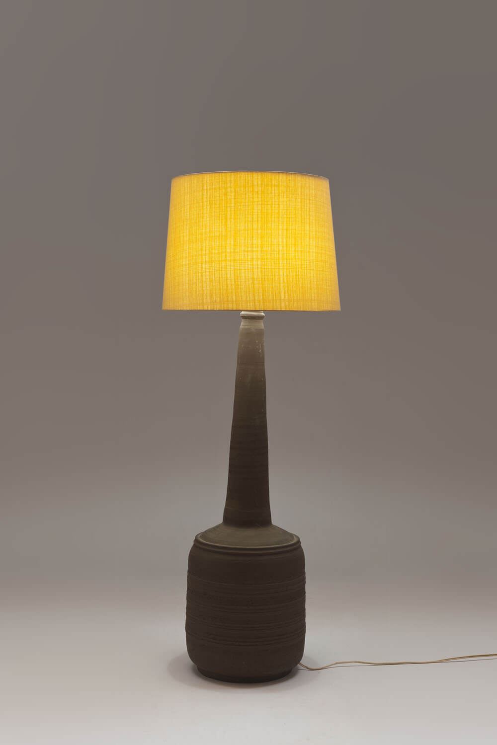 Vintage Deens Keramieken vloerlamp