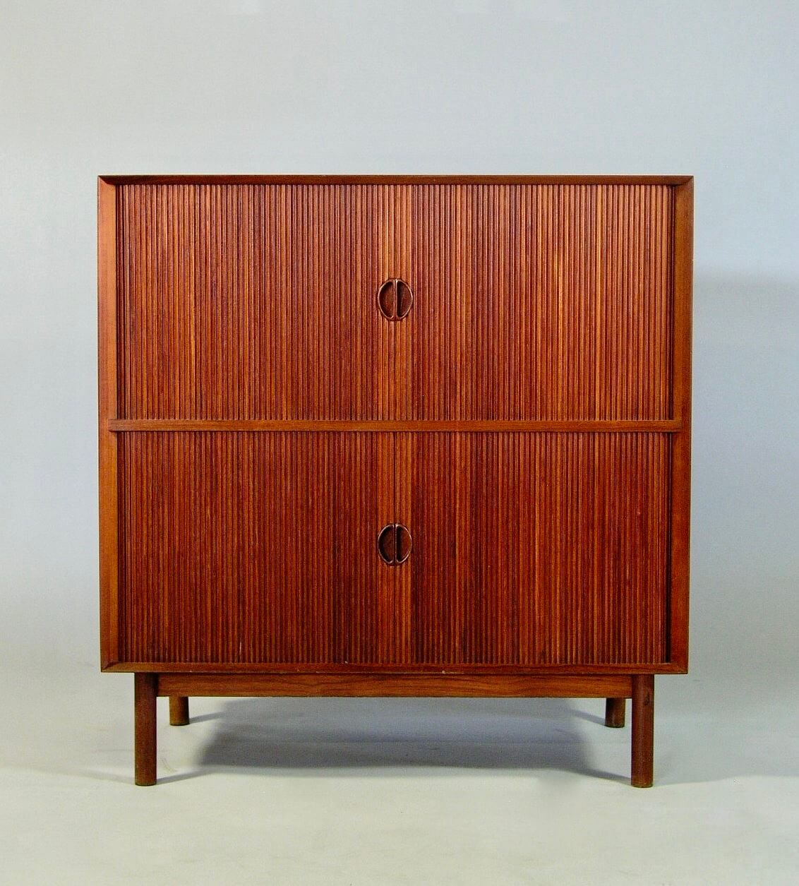 Vintage Tambour Cabinets (2)