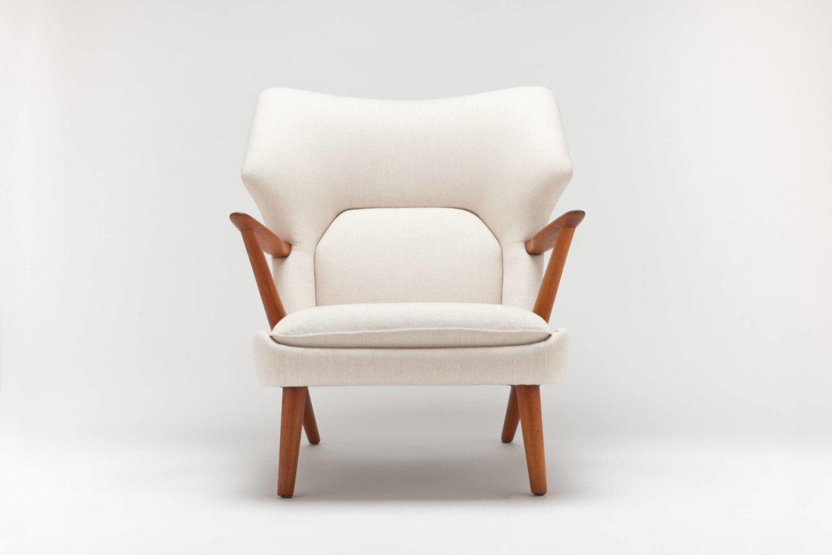Vintage Lounge Chair – Stof naar Keus