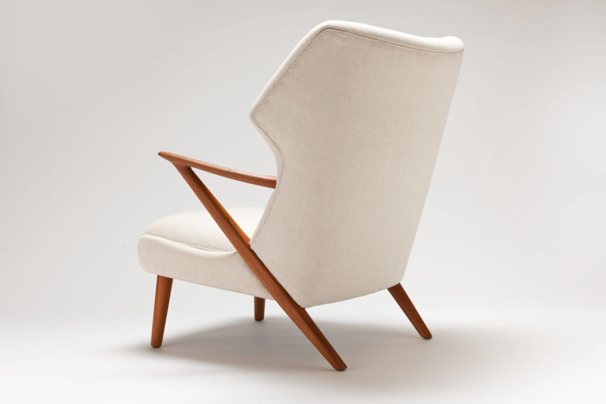 Vintage Lounge Chair – Stof naar Keus