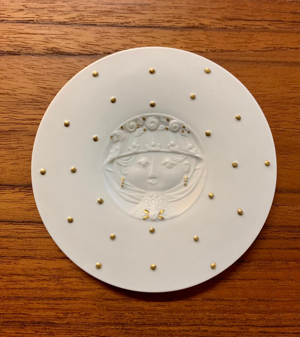 Vintage Miniature Plate
