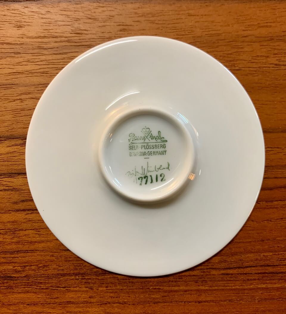 Vintage Miniature Plate