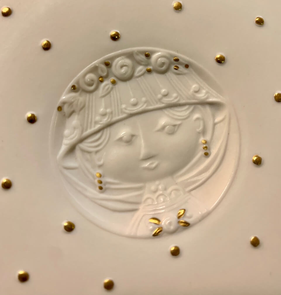 Vintage Miniature Plate