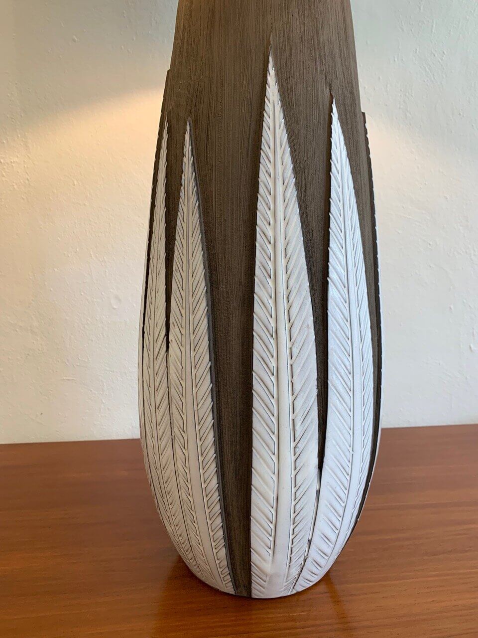 Vintage ‘Paprika’ XL Tafellamp
