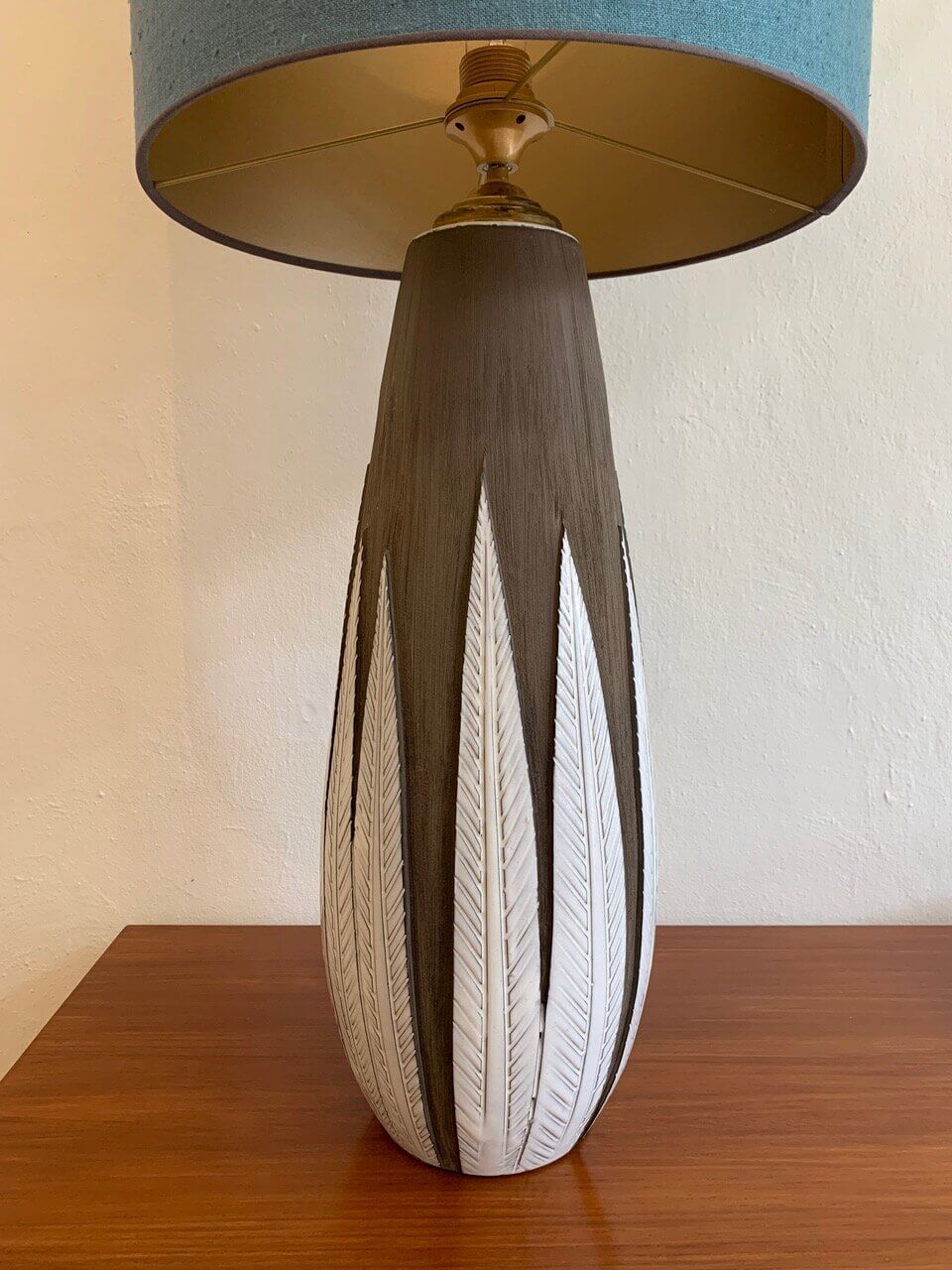 Vintage ‘Paprika’ XL Tafellamp