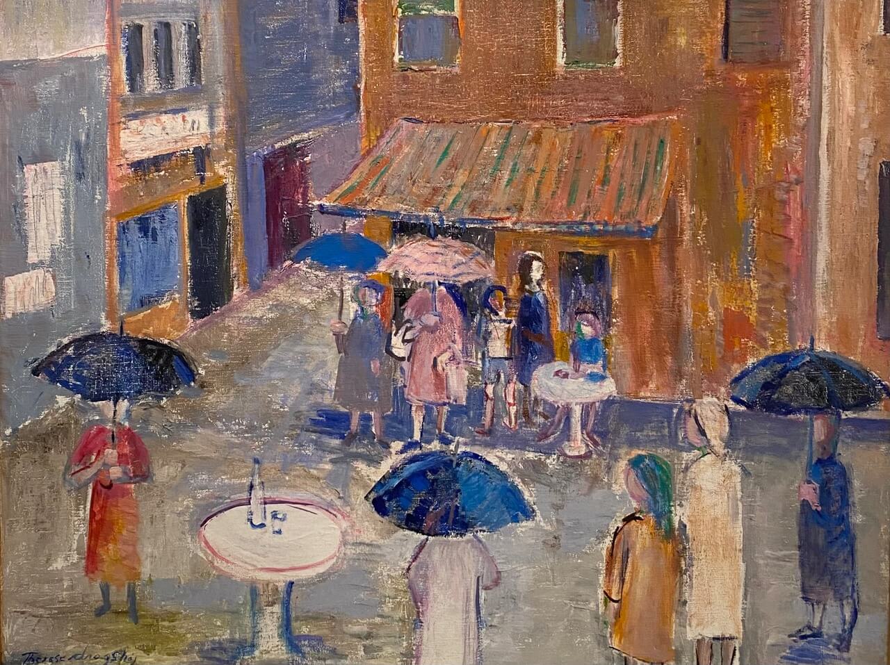 Café straattafereel, 1960