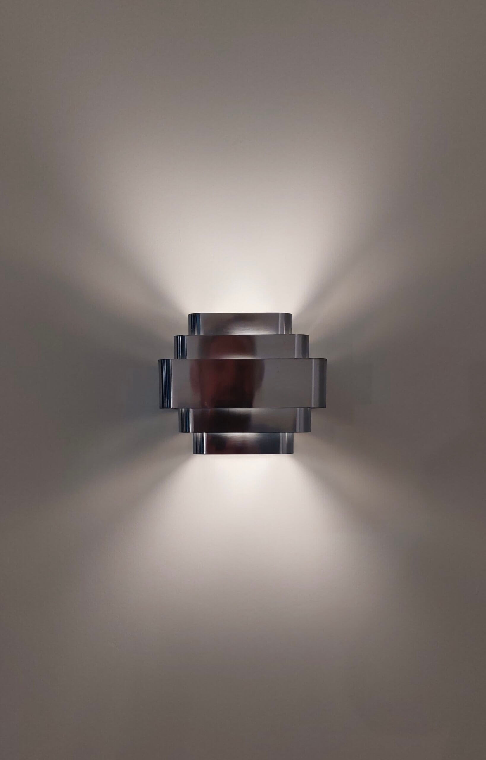 Vintage 5-Band Wall Lamp