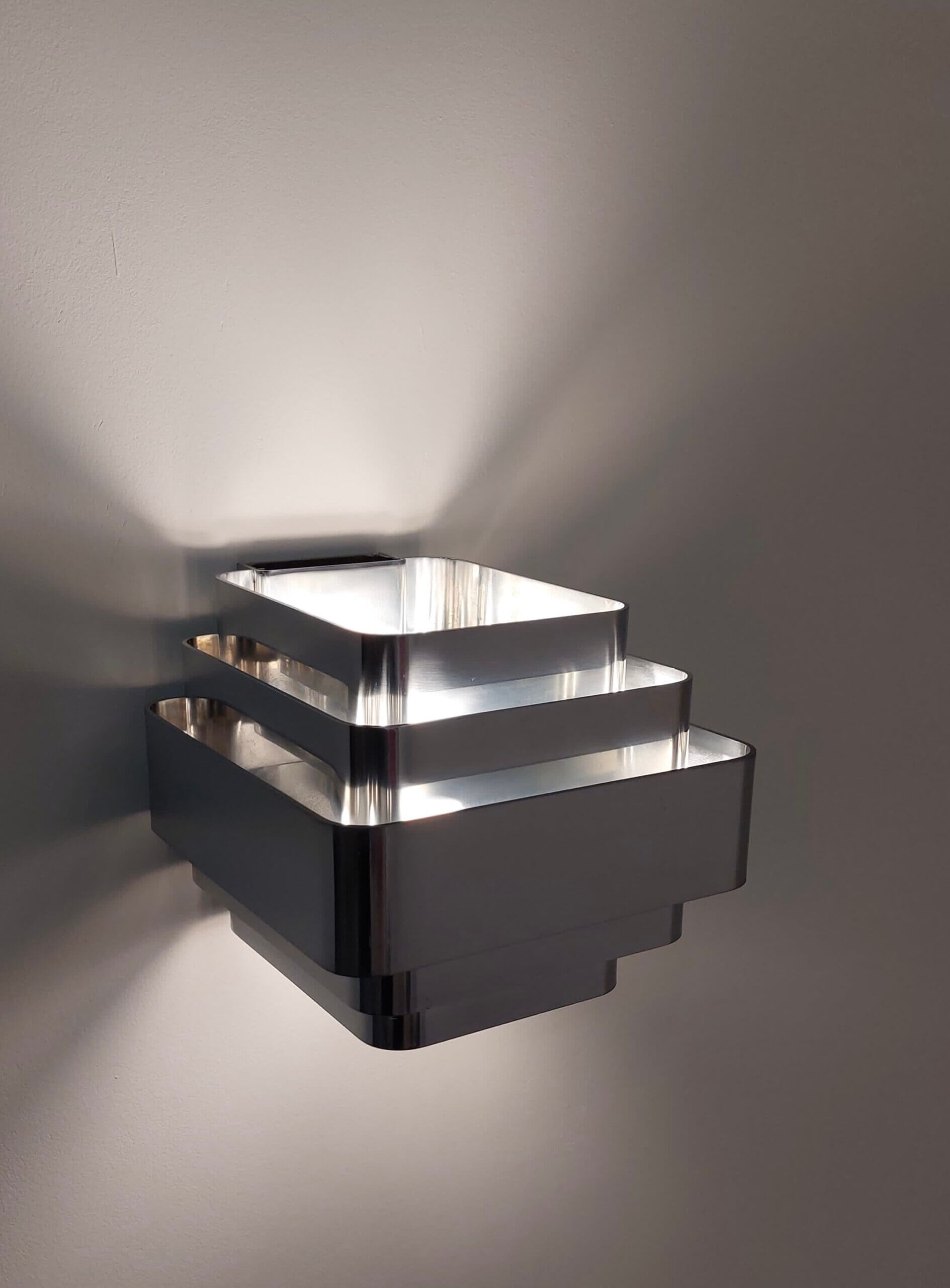 Vintage 5-Band Wall Lamp