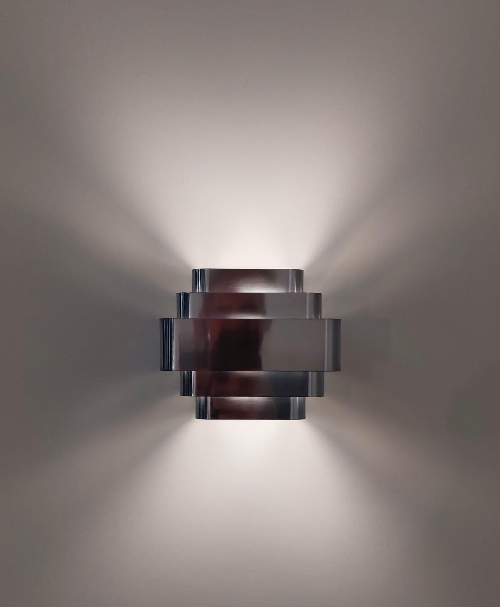 Vintage 5-Band Wall Lamp