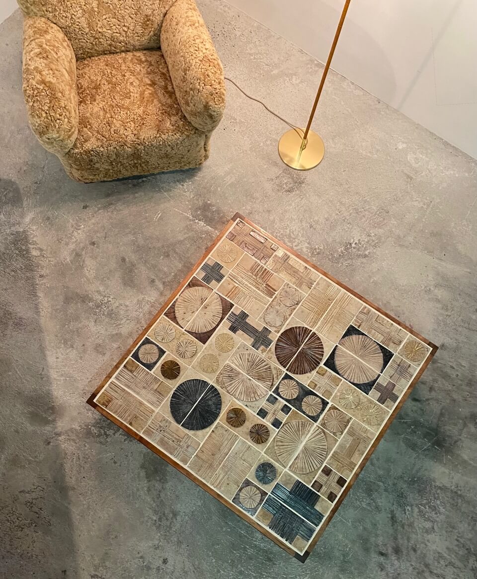 Vintage Tableau Salontafel