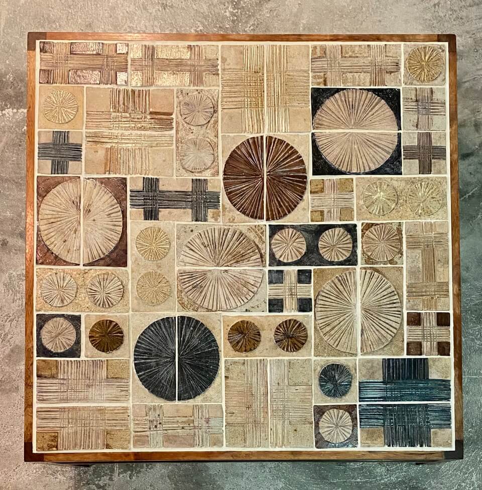 Vintage Tableau Salontafel