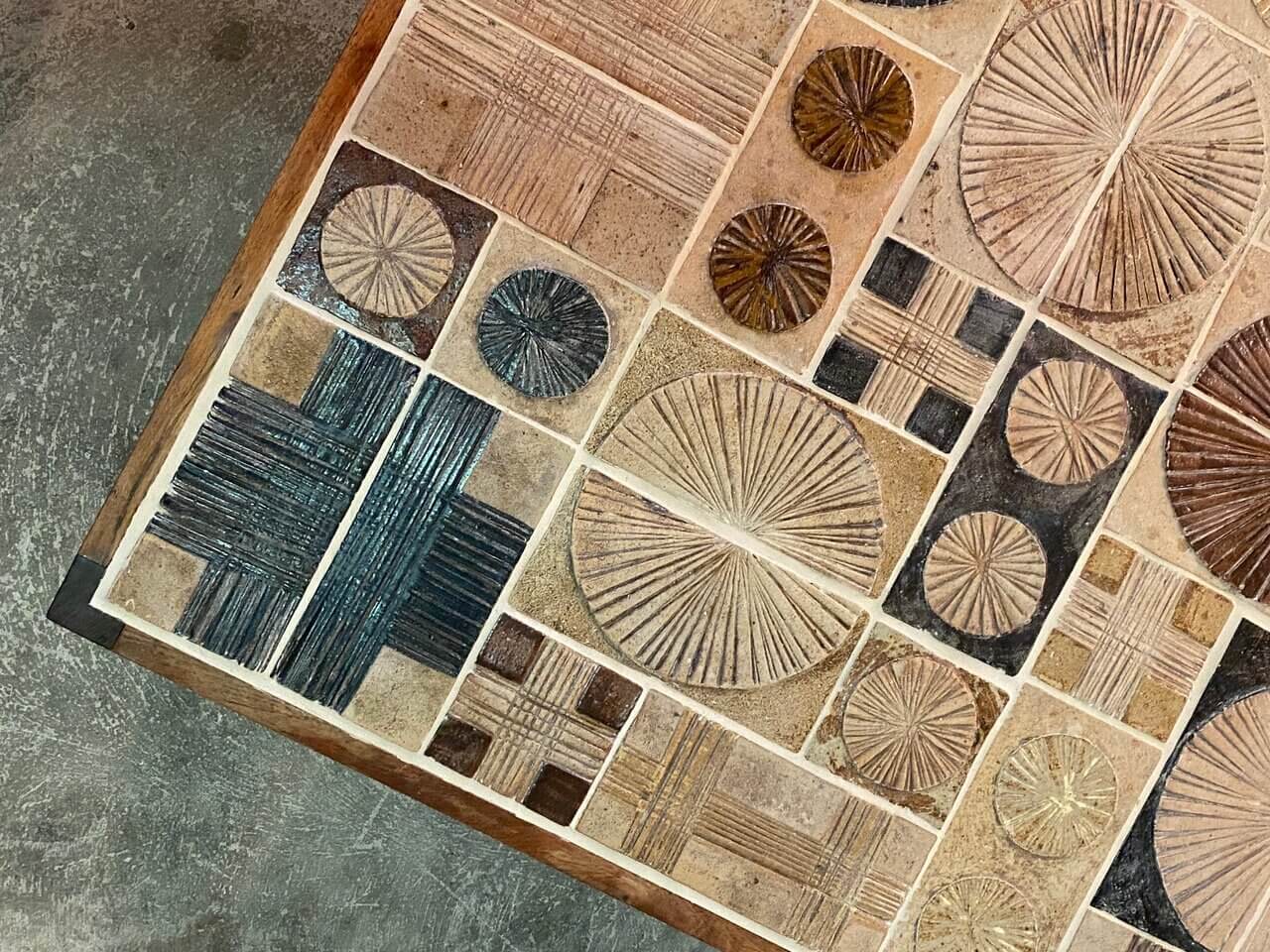 Vintage Tableau Salontafel