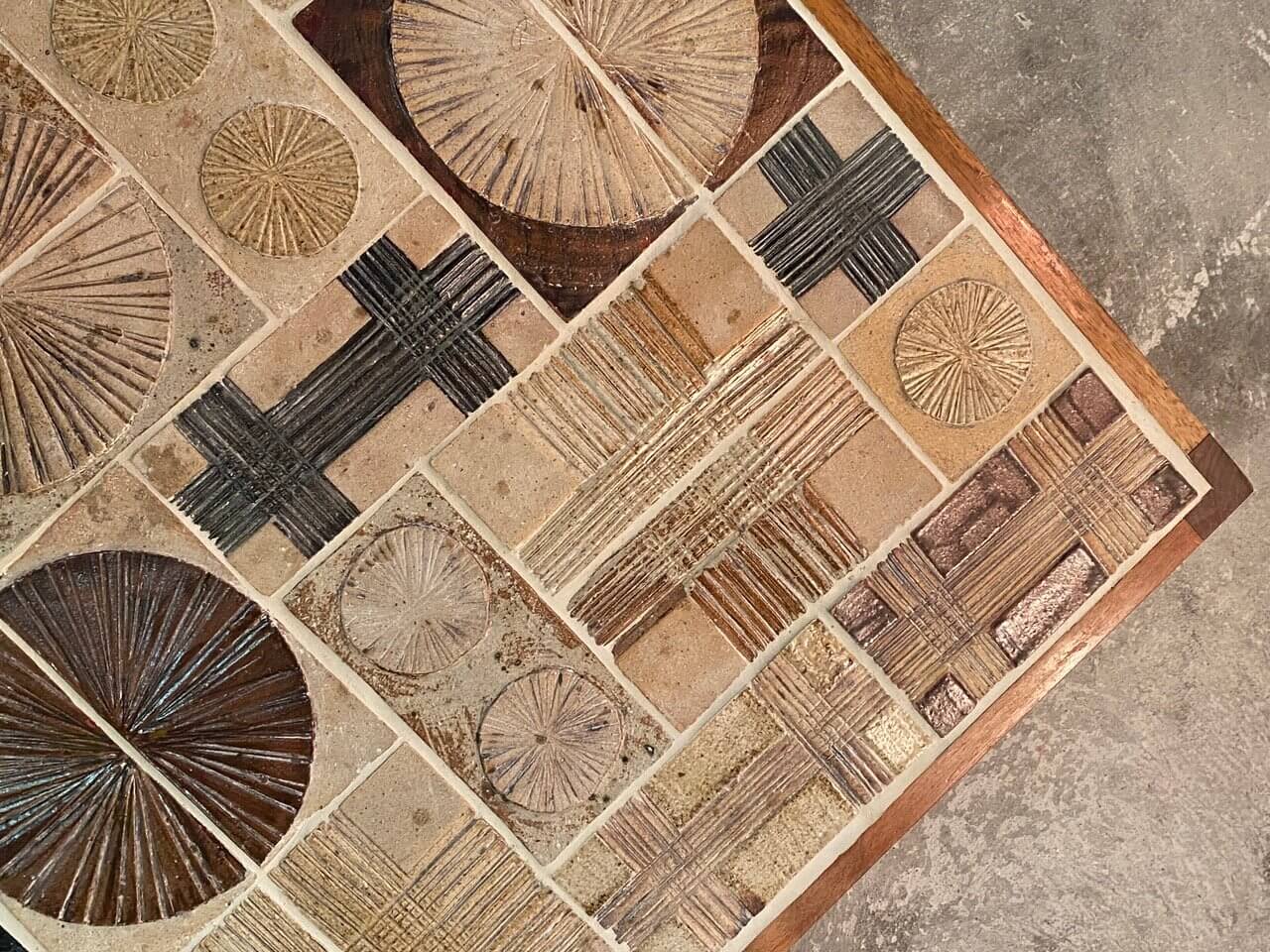 Vintage Tableau Salontafel