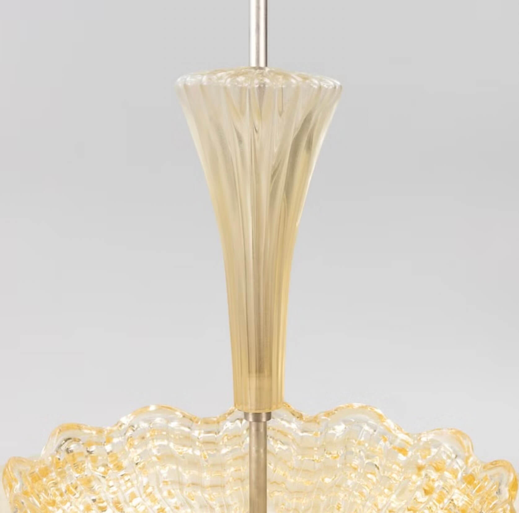 Gestileerd bladmotief lamp