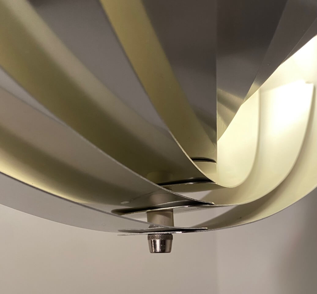 Vintage Konkylie lamp