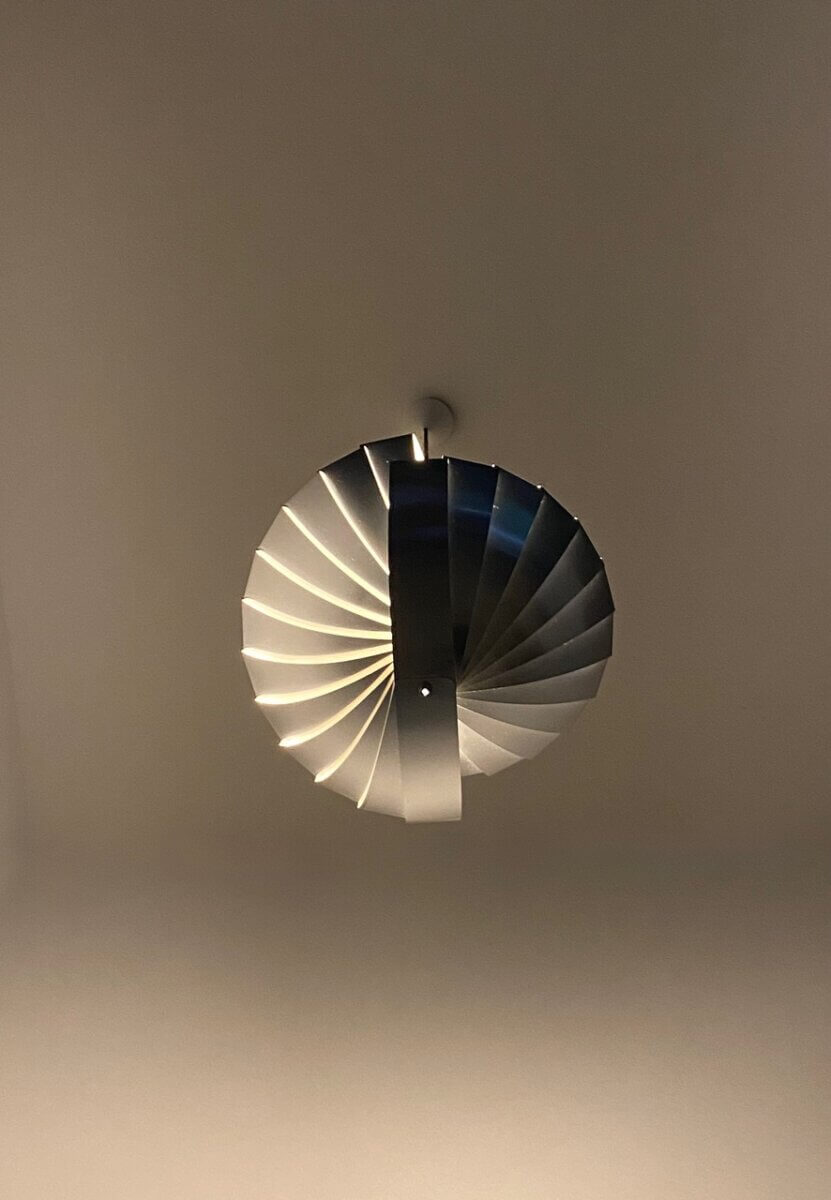 Vintage Konkylie lamp