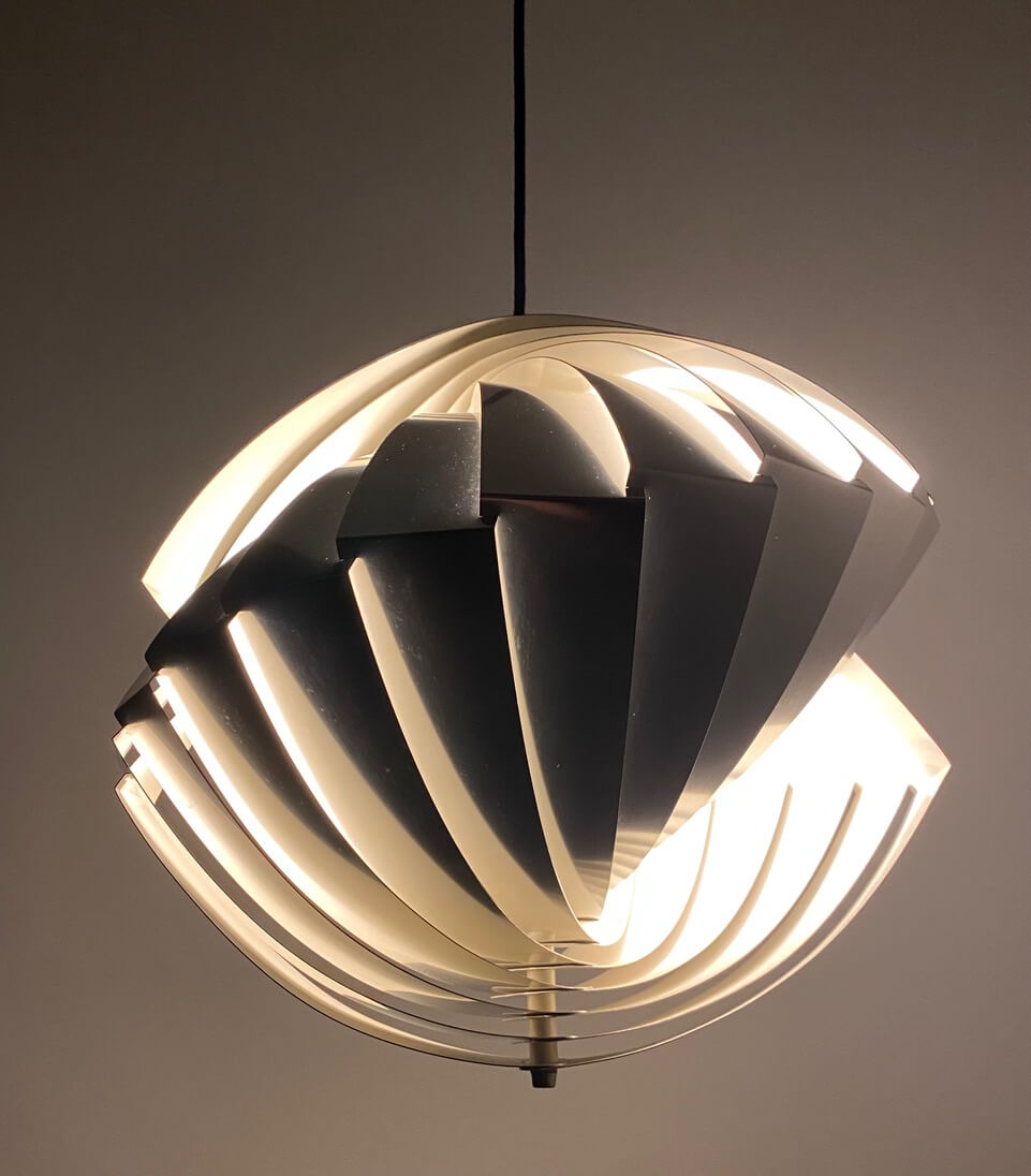 Vintage Konkylie lamp