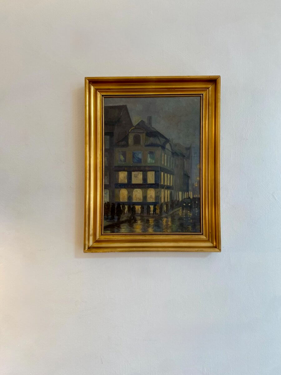 Avondlicht op Højbro Plads