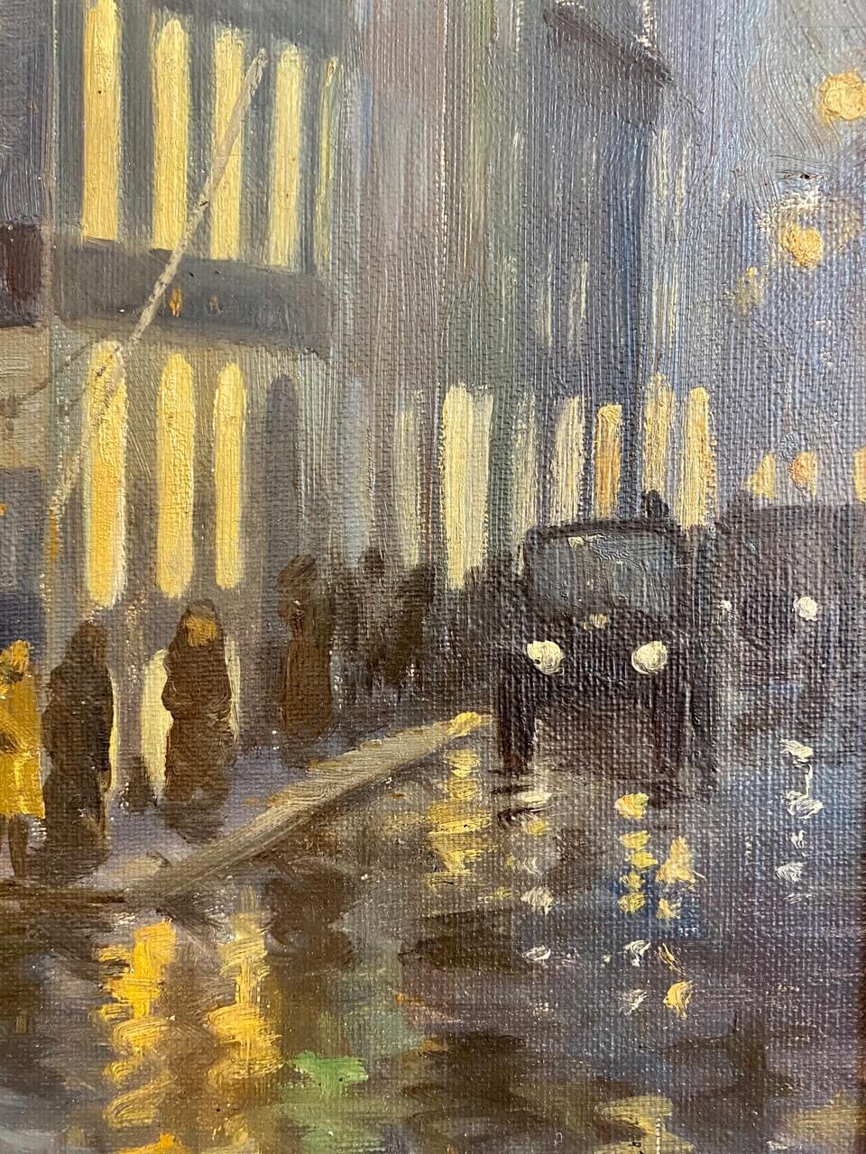 Avondlicht op Højbro Plads